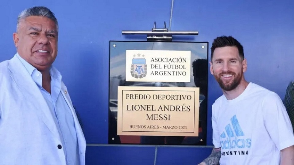 El reconocimiento especial de la AFA a Lionel Messi: el predio deportivo ahora lleva su nombre